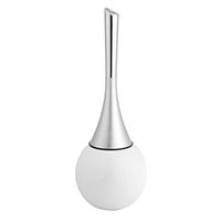 Acogedor Deluxe Toilet Brush Creative Bathroom Toilet Bowl Brush with Base (White)