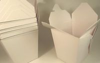 One Quart Chinese Take-Out (Favor) Boxes - 100 Count