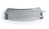 Heart Patient Medical ID Alert Tag with Embossed Emblem from Stainless Steel.