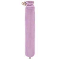 Aroma Home So Long Purple Fleece 2 Litre Long Hot Water Bottle - High Quality