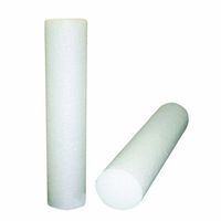 FEI 30-2271 Can-Do Roller, Jambo, Half-Round, 8" Diameter, 12", PE Foam, White