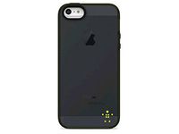 Belkin Grip Candy Sheer Case / Cover for iPhone 5 / 5S and iPhone SE (Black / Green)