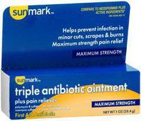 First Aid Antibiotic sunmark 1 oz. Ointment