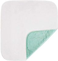 NOVA Waterproof Reusable Underpad with 100% Cotton Skin Soft Top Layer, Washable Incontinence Bed and Surface Overlay, Super Absorbent, 18” x 18”