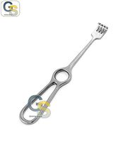 G.S VOLKMAN RETRACTOR 4 PRONG BLUNT