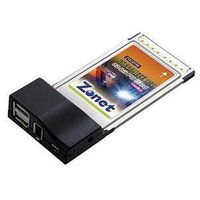 Zonet Networking ZUC2700 2-USB 2.0 2-Firewire Combo Cardbus Card