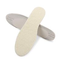 Topwon Winter Warm Shoe Wool Insole,Fleece Insert (Cut-to-fit)