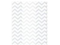 100ct Small White Chevron Zig Zag Striped 7x2x3" Cello Party Treat Food Snack Bags