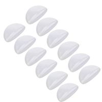 Madholly 6 Pairs Gel Arch Support Shoe Insert for Flat Feet, Transparent Adhesive Stick On Arch Support Pad for Women and Men