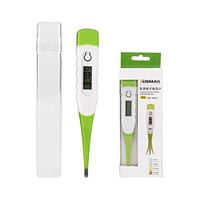 Smart Thermometer for Fever Digital Medical Adult Kid Accurate Electronic Thermometer for Oral, Armpit Or Rectal Temperature Reading Green 1PCS
