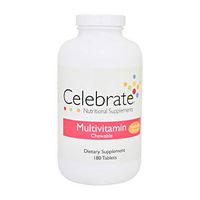 Celebrate Multivitamin Chewable - Mandarin Orange - 180 Count