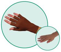 Juzo 3022ACFS Helastic Gauntlet w/ Finger Stubs 23-32mmHg Model: 4-Large…