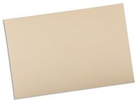 Rolyan Splinting Material Sheet, Ezeform, Beige, 6" x 12", 1/8" Thick, Solid, Sample Size, Single Sheet