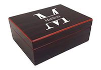 Personalized Cigar Humidor- Holds 15 Cigars - Customized Humidor - Perfect Groomsman Gift