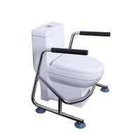 Toilet Safety Frame,Commode Safety Frame Handle，Toilets and Assist Handrail Grab Bar,Anti-Skid Handrail for Seniors and Disabled