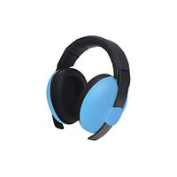 QIXIAOTING Children's Protective Earmuffs, Earplugs, Noise Prevention, Learning Noise Canceling Headphones 7x16x15.5cm,Blue