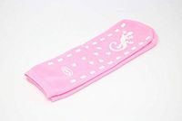 GBM Geckos - Plush Double Tread Non-Slip Safety Socks 6-Pack (Pink, Medium)