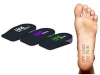 Heel Defender Heel Cups for Achilles Tendon Support (Medium) | Plantar Fasciitis Pain Relief Orthotics, Heel Inserts, Heel Cushions, Heel Cups for Men, Heel Cups for Women