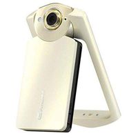 Casio Exilim High Speed EX-TR60 Self-portrait /Selfie Digital Camera (Silky White) - International Version (No Warranty)