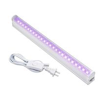 LED UV Light Bar Household Sterilization Ultraviolet lamp with US Plug and Switch Party Supplies for Stage Lighting (0.3m)