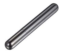 Visol Sigma Gunmetal Finish Stainless Steel Cigar Tube