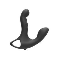 WENWING Waterproof Electric Smooth Silicone Black Thread Wave Amal Plug Proostate Massager B'ut.t Plug Shower Enema Backcourt Stopper Sxx Toys