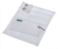 Prestige White Nylon Pocket Pal Organizer