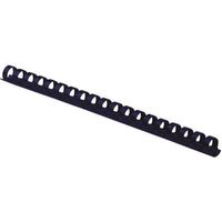 FEL52505 - Fellowes Plastic Combs - Round Back, 3/8, 55 Sheets, Navy, 100 Pack