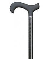 Harvy Canes - Carbon Fiber Adjustable - Derby Handle - 31"-37"