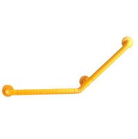 JIAHE115 Bathroom Safety Rails L-Shaped Stainless Steel handrail Non-Slip Nylon Texture Elderly accessible Bathroom Shower arm Thickened Security Assistance Yellow (Color : 30×30cm)