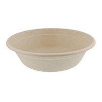 SpecialT Sugarcane Bowls – Disposable Bowls Microwave Safe, Small Disposable Bowls Biodegradable Bowls 50pk, 34-Ounce