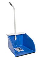 McLane Stand-Up Dust Pan, Indoor and Outdoor, Wide Mouth Dust Pan for Kitchen and Garage, (DP5)