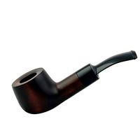 NAVY no. 53 pearwood smooth chubby brown tobacco smoking pipe by Mr. Brog (Poland)