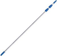 Unger Professional Connect & Clean 7 - 20 Foot Telescoping Extension Multi-Purpose Pole, Window Cleaning, Dusting, Painting