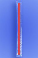 Wow Plastics Inc. Giant Straw 10.25" - Celo Wrapped - Red - 4/350 (1,400/Case)