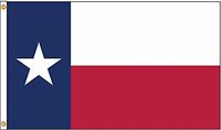 Texas Flag, 4x6 Ft, Nylon