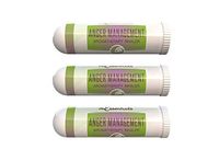 mEssentials 3 Pack of Anger Management Aromatherapy Nasal Inhalers Made with 100% natural, therapeutic grade essential oils to help keep you calm and collected
