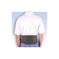 Fla 70-910642 Safe-T-Belt Working Back Support, Black, Large