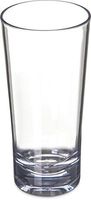 Carlisle 5614-407 Alibi Heavy-Weight Plastic Beverage Glass, 14 oz (Set of 4)