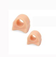 Toe Straightener,AutumnFall Hallux Aligner Orthosis Seperator Separation Toe Design Comb Toe,Style 2 (L, Beige)