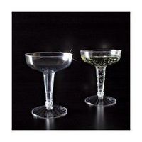 Plastic Champagne Glasses 6 Pack