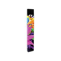 MightySkins Skin Compatible with Juul - Colorful Flowers | Protective, Durable, and Unique Vinyl Decal wrap Cover | Easy to Apply, Remove, and Change Styles | Made in The USA