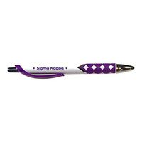 Sigma Kappa Cirque Pens Set of 5 Purple/White w/Purple Imprint Color