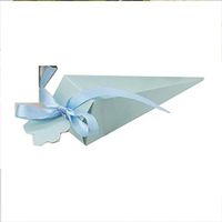 50pcs Diamante Confetti Cone Favour Boxes Party Wedding Favour Boxes Gift Box for Favours Sweets Confetti Jewelry