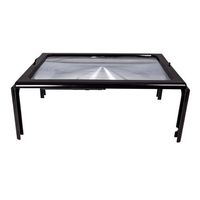 Full Page Magnifier-Legs w/LED Light