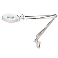 Magnifier/LED Light Clip Desktop With Light 5X 8X 10X 15X 20X Lens Best Large Size Illumination Reading Applicable To Books Newspaper Map Coins Jewelry Hobbies And Crafts LIXFDJ Vision Assisted Magnif