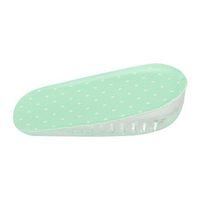 Height Increase Insoles, Silicone Gel Adhesive Insoles Height Increase Foot Orthotic Arch Support Shoes Heel Pads for Men and Women. (2.5cm-Green)