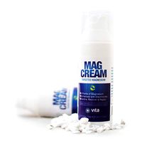 Magnesium Cream (Zechstein, Sulfate, Chloride & Phosphate) Topical Magnesium Non-Oily Pain Relief for Leg Cramps, Sleep & Muscle Soreness | Dry and Sensitive Skin | High Concentration Ancient Minerals