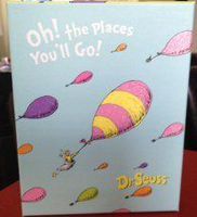 DR. SEUSS OH! THE PLACES YOU'LL GO Note Cards by Graphique 20 Cards & Envelopes 4 Various Designs