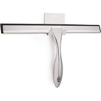 LPOLER Stainless Steel Squeegee for Shower Doors, All-Purpose Shower Squeegee for Bathroom, Window and Car Glass, 14 Inches